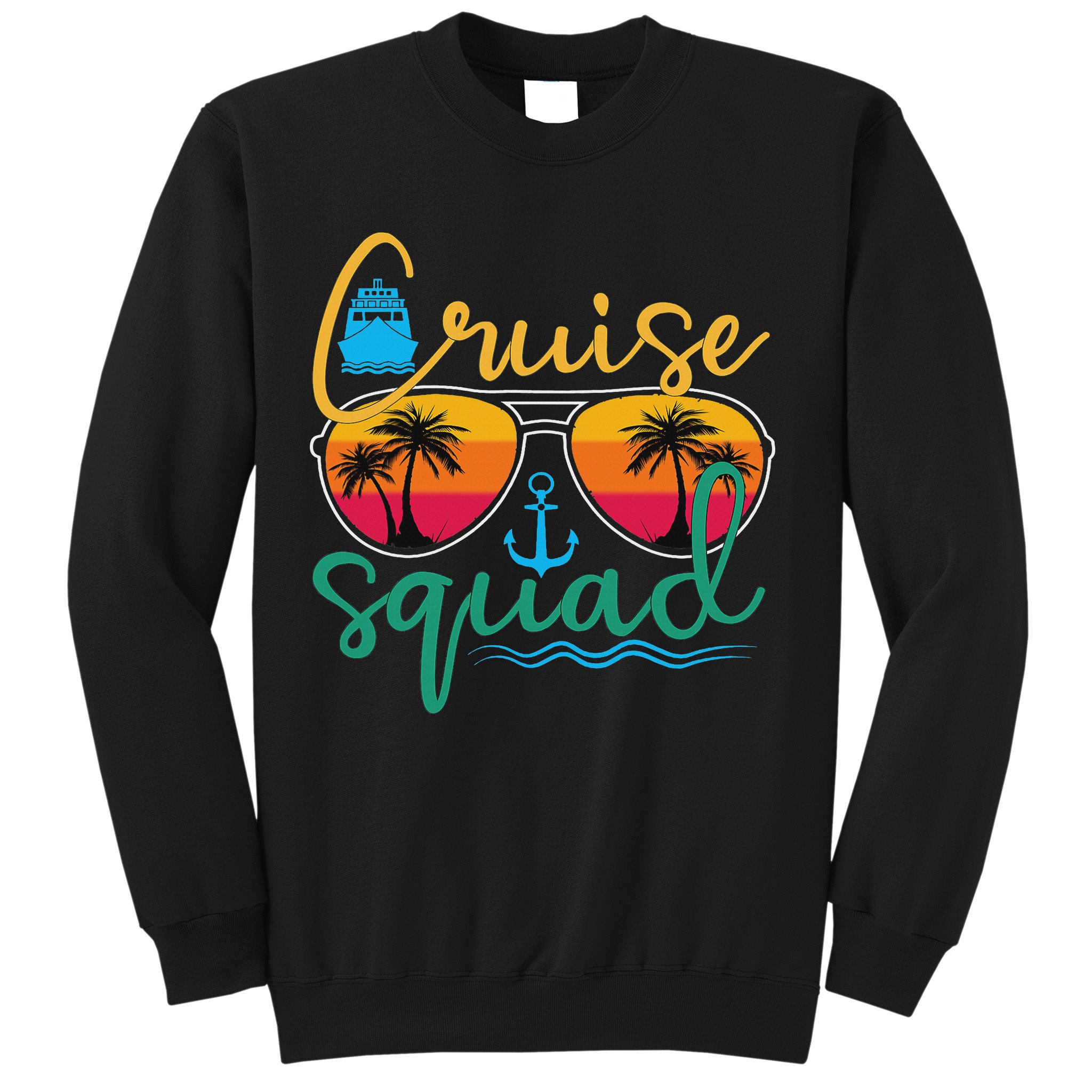 Cruise Squad 2025 Family Vacation Beach Matching Groupe Sweatshirt