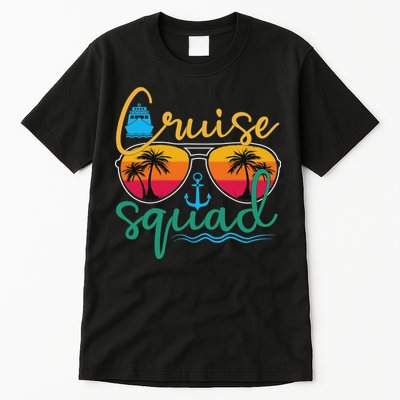 Cruise Squad 2025 Family Vacation Beach Matching Groupe Tall T-Shirt