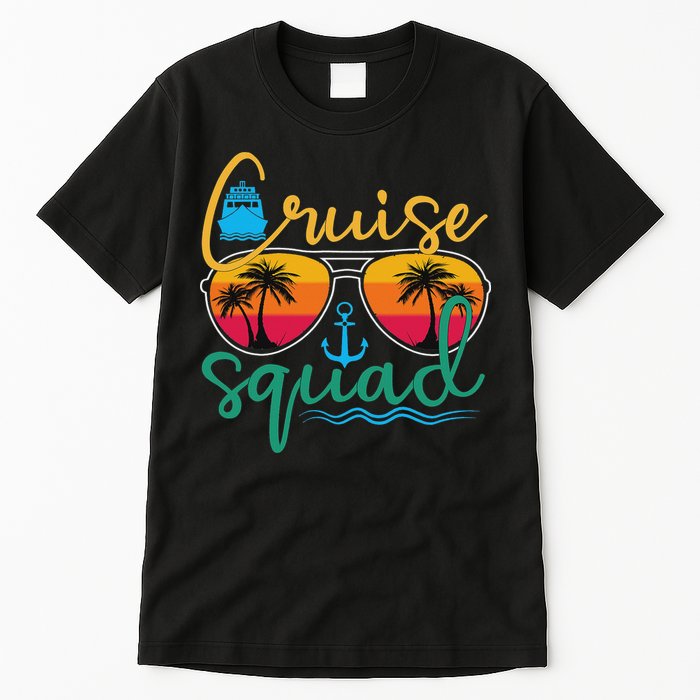 Cruise Squad 2025 Family Vacation Beach Matching Groupe Tall T-Shirt