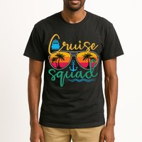 Cruise Squad 2025 Family Vacation Beach Matching Groupe Tall T-Shirt
