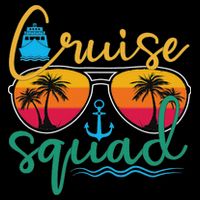 Cruise Squad 2025 Family Vacation Beach Matching Groupe Drawstring Bag