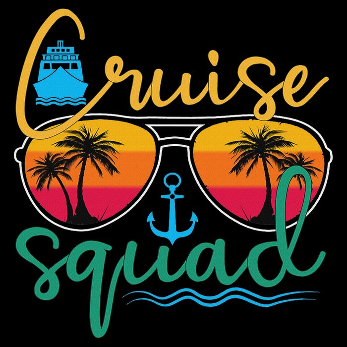 Cruise Squad 2025 Family Vacation Beach Matching Groupe Drawstring Bag