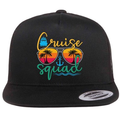 Cruise Squad 2025 Family Vacation Beach Matching Groupe Flatbill Hat
