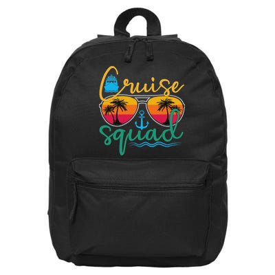 Cruise Squad 2025 Family Vacation Beach Matching Groupe 16 in Basic Backpack