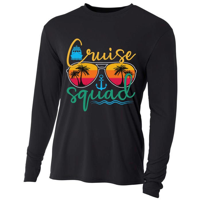 Cruise Squad 2025 Family Vacation Beach Matching Groupe Cooling Performance Long Sleeve Crew