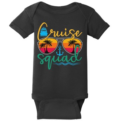 Cruise Squad 2025 Family Vacation Beach Matching Groupe Baby Bodysuit