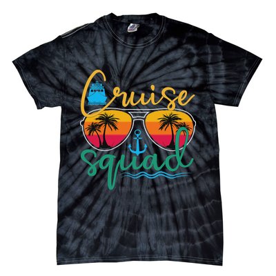 Cruise Squad 2025 Family Vacation Beach Matching Groupe Tie-Dye T-Shirt