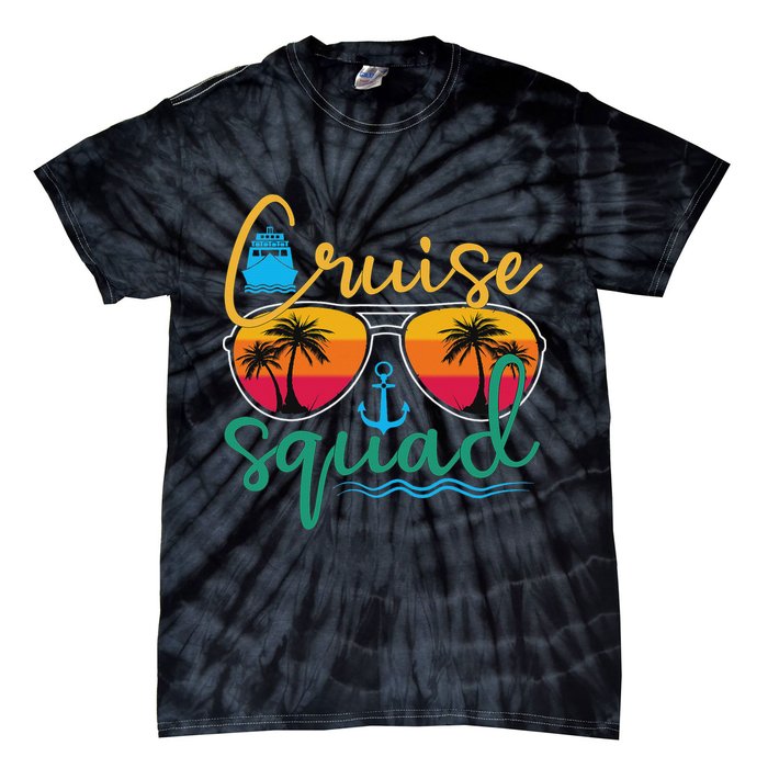 Cruise Squad 2025 Family Vacation Beach Matching Groupe Tie-Dye T-Shirt