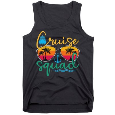 Cruise Squad 2025 Family Vacation Beach Matching Groupe Tank Top