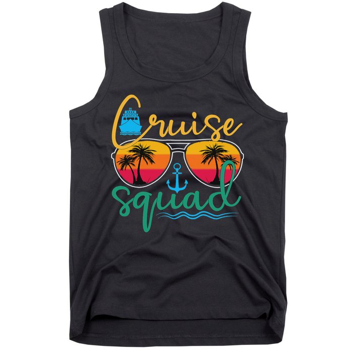 Cruise Squad 2025 Family Vacation Beach Matching Groupe Tank Top
