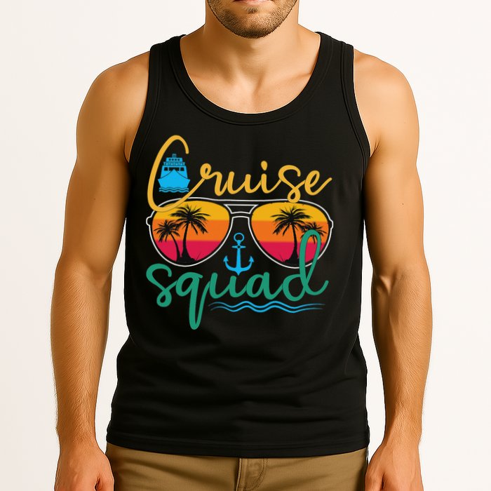 Cruise Squad 2025 Family Vacation Beach Matching Groupe Tank Top