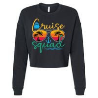 Cruise Squad 2025 Family Vacation Beach Matching Groupe Cropped Pullover Crew