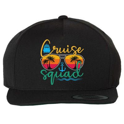 Cruise Squad 2025 Family Vacation Beach Matching Groupe Wool Snapback Cap