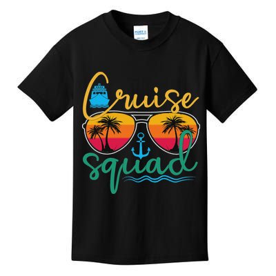 Cruise Squad 2025 Family Vacation Beach Matching Groupe Kids T-Shirt