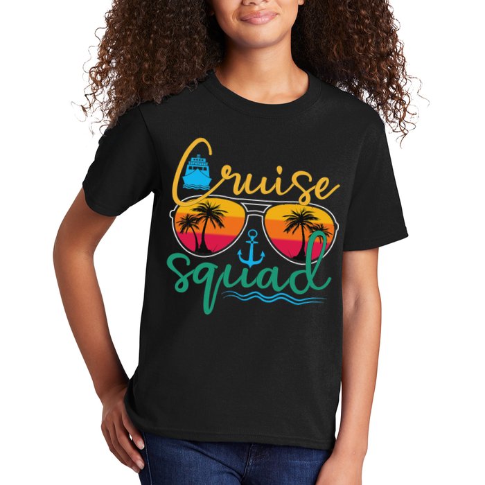 Cruise Squad 2025 Family Vacation Beach Matching Groupe Kids T-Shirt