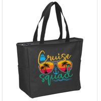 Cruise Squad 2025 Family Vacation Beach Matching Groupe Zip Tote Bag