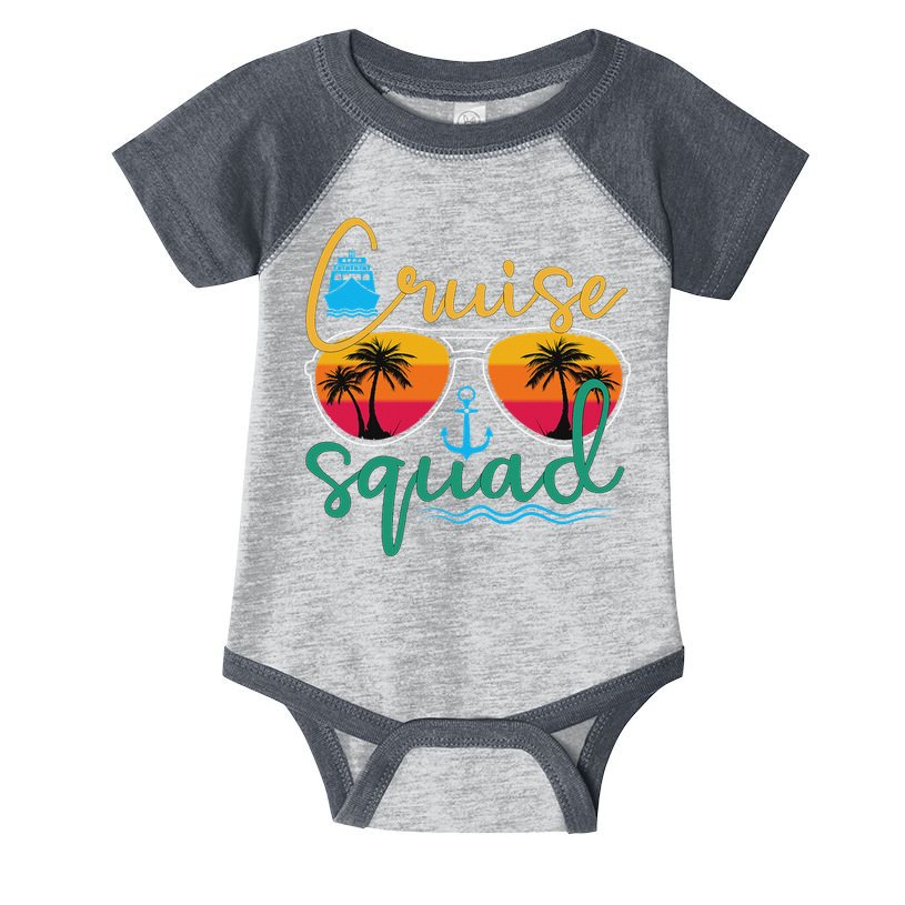 Cruise Squad 2025 Family Vacation Beach Matching Groupe Infant Baby Jersey Bodysuit