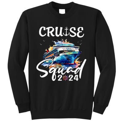 Cruise Squad 2024 Matching Family Cruise Trip Sweatshirt