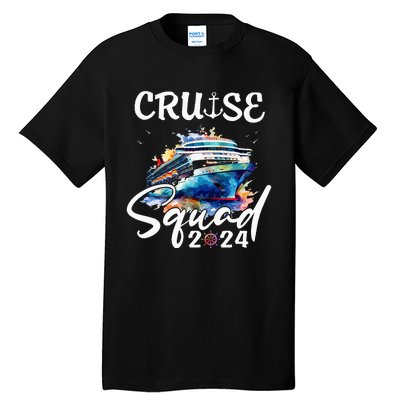 Cruise Squad 2024 Matching Family Cruise Trip Tall T-Shirt