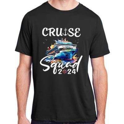 Cruise Squad 2024 Matching Family Cruise Trip Adult ChromaSoft Performance T-Shirt