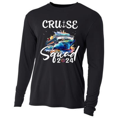 Cruise Squad 2024 Matching Family Cruise Trip Cooling Performance Long Sleeve Crew