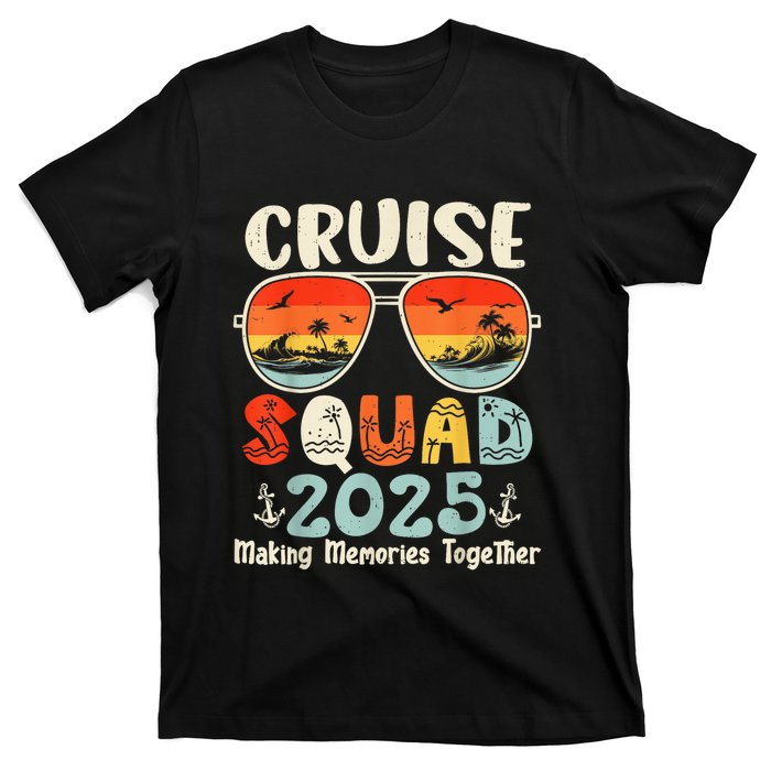 Cruise Squad 2025 Summer Vacation Matching Family Cruise T-Shirt