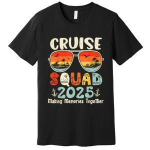 Cruise Squad 2025 Summer Vacation Matching Family Cruise Premium T-Shirt