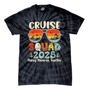 Cruise Squad 2025 Summer Vacation Matching Family Cruise Tie-Dye T-Shirt