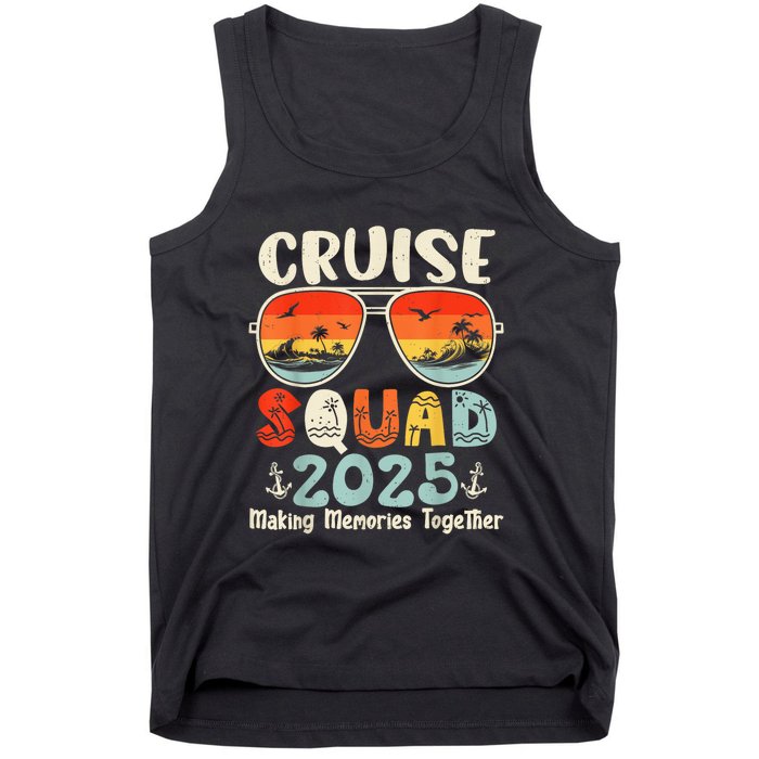 Cruise Squad 2025 Summer Vacation Matching Family Cruise Tank Top