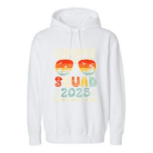 Cruise Squad 2025 Summer Vacation Matching Family Cruise Garment-Dyed Fleece Hoodie