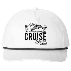 Cruise Squad 2024 Vacation Matching Family Snapback Five-Panel Rope Hat