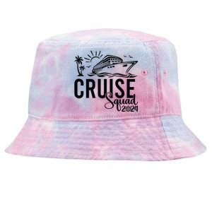 Cruise Squad 2024 Vacation Matching Family Tie-Dyed Bucket Hat