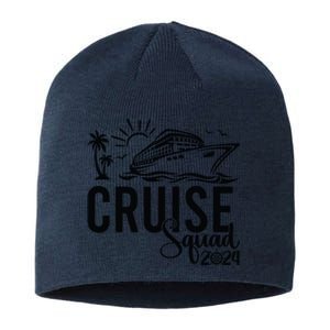 Cruise Squad 2024 Vacation Matching Family Sustainable Beanie