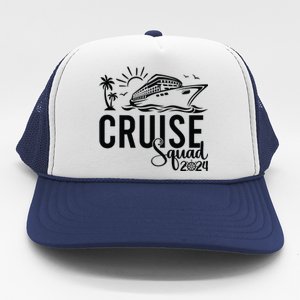 Cruise Squad 2024 Vacation Matching Family Trucker Hat