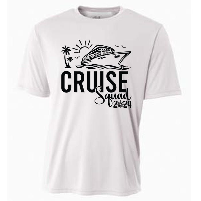 Cruise Squad 2024 Vacation Matching Family Cooling Performance Crew T-Shirt