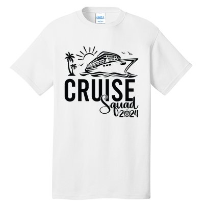 Cruise Squad 2024 Vacation Matching Family Tall T-Shirt