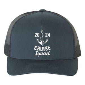 Cruise Squad 2024 With Anchor For Cruising Crew Yupoong Adult 5-Panel Trucker Hat