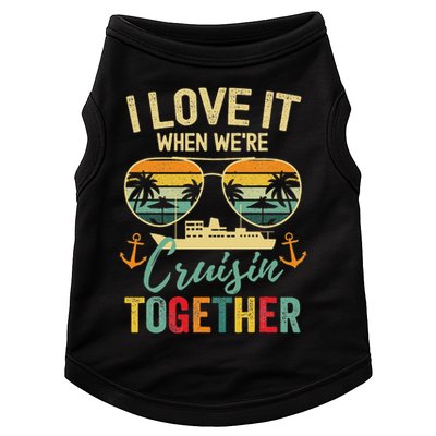Cruise Squad 2025 Friends Family Couples Matching Doggie Tank