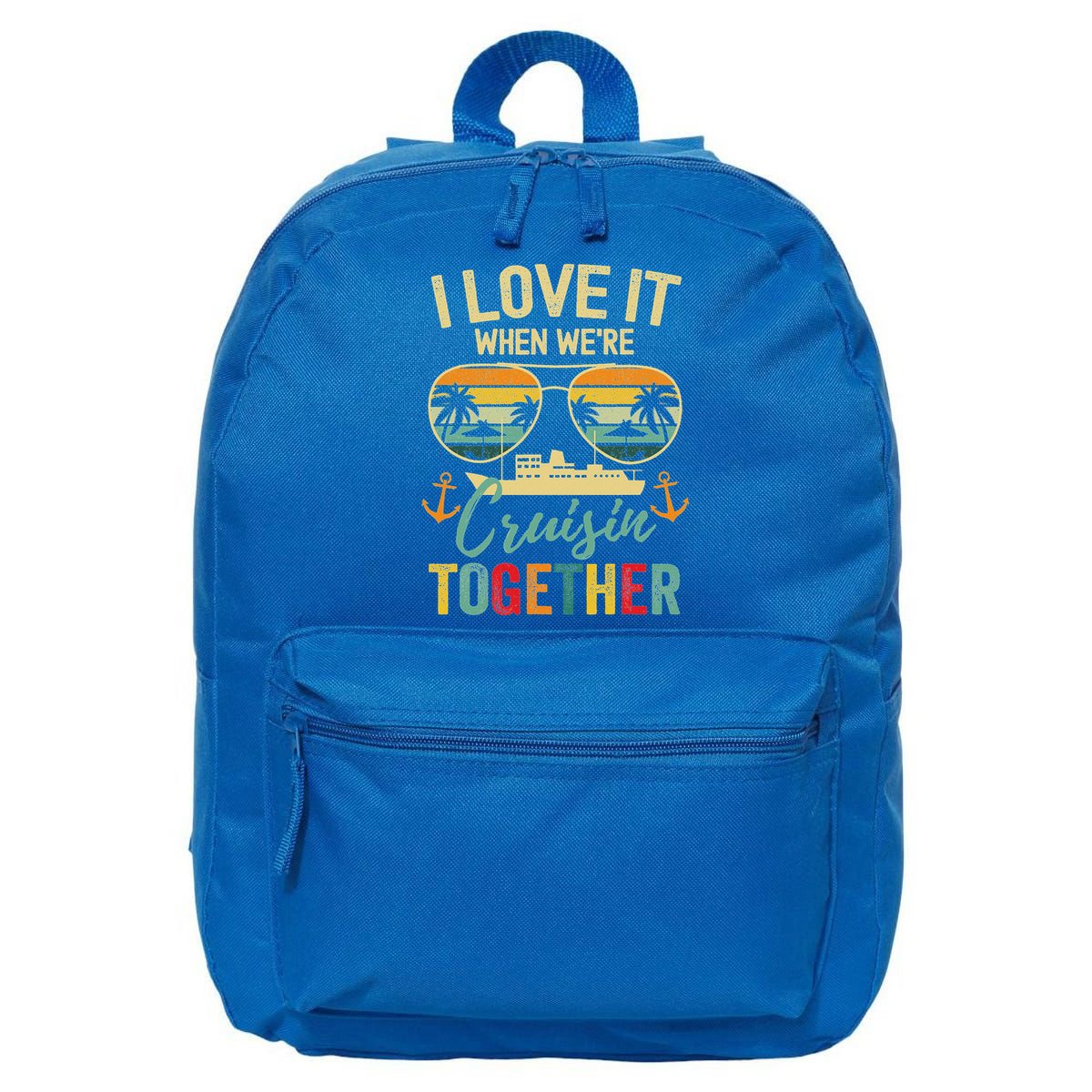 Cruise Squad 2025 Friends Family Couples Matching 16 in Basic Backpack