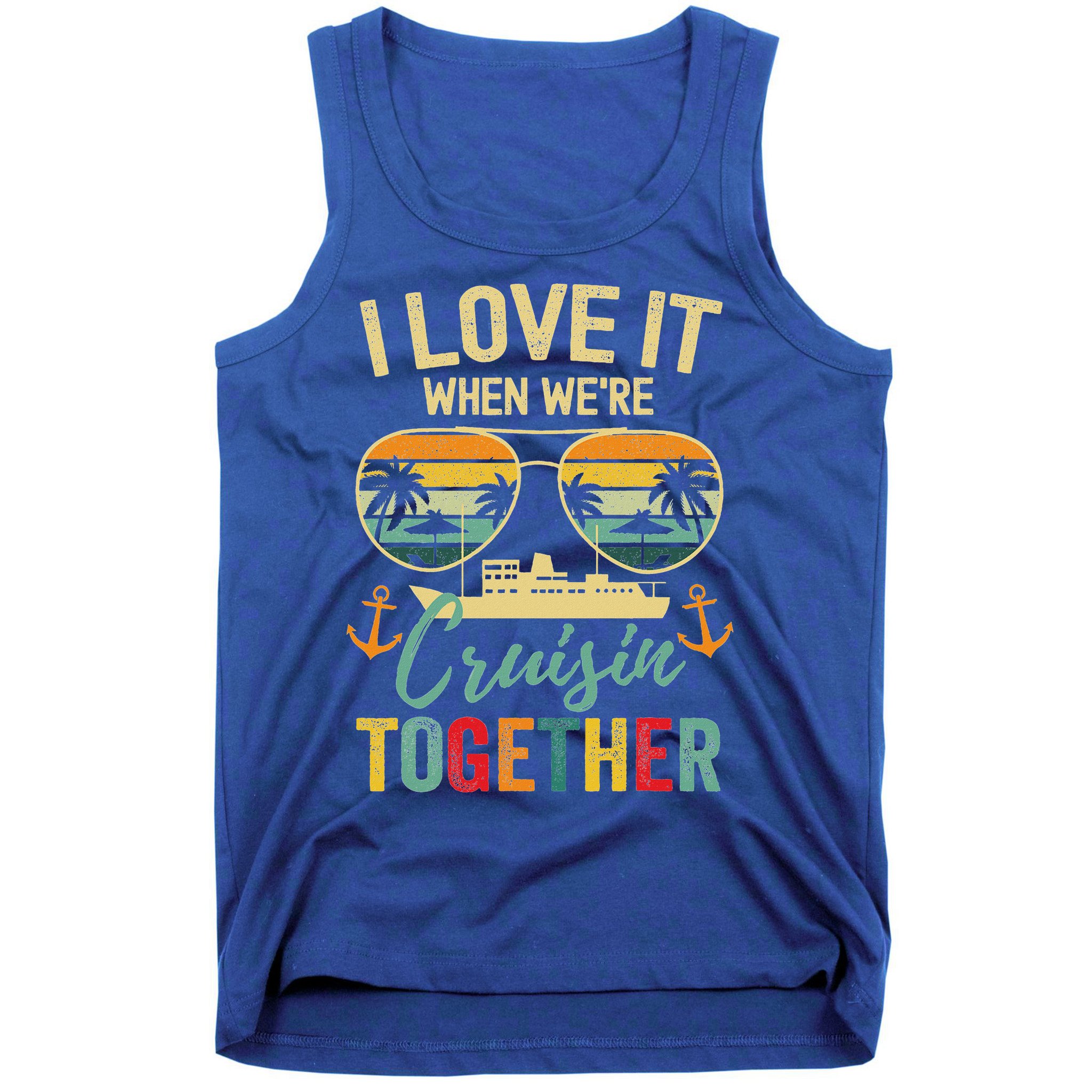 Cruise Squad 2025 Friends Family Couples Matching Tank Top