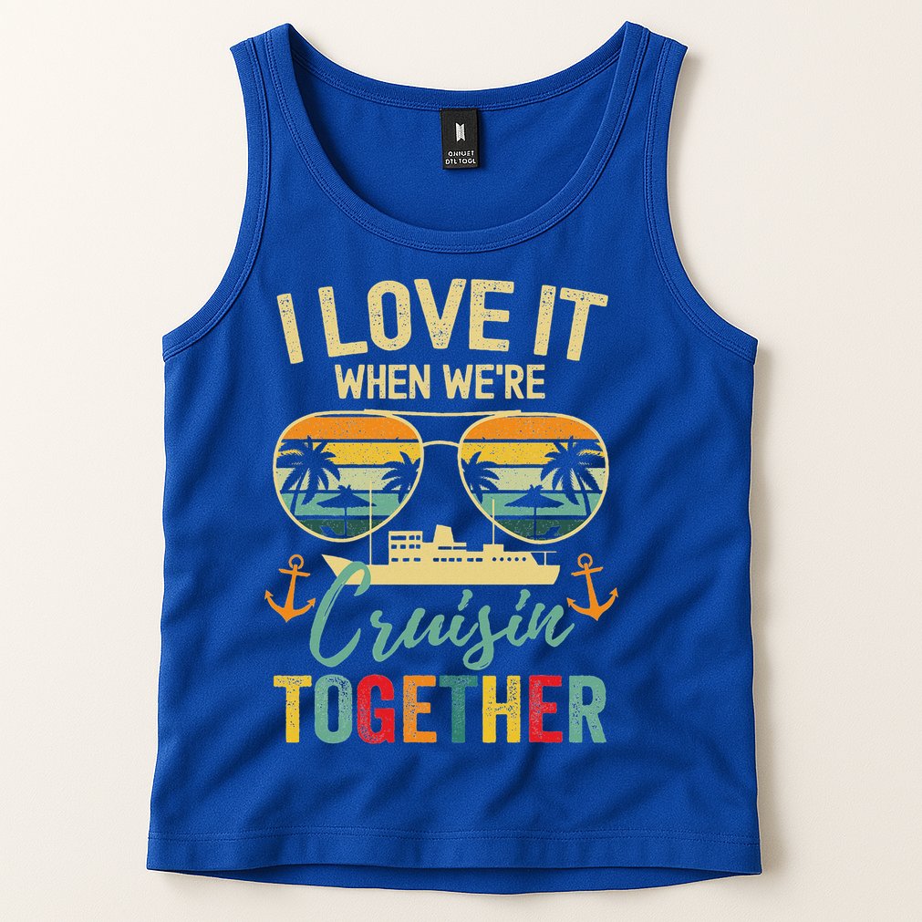 Cruise Squad 2025 Friends Family Couples Matching Tank Top