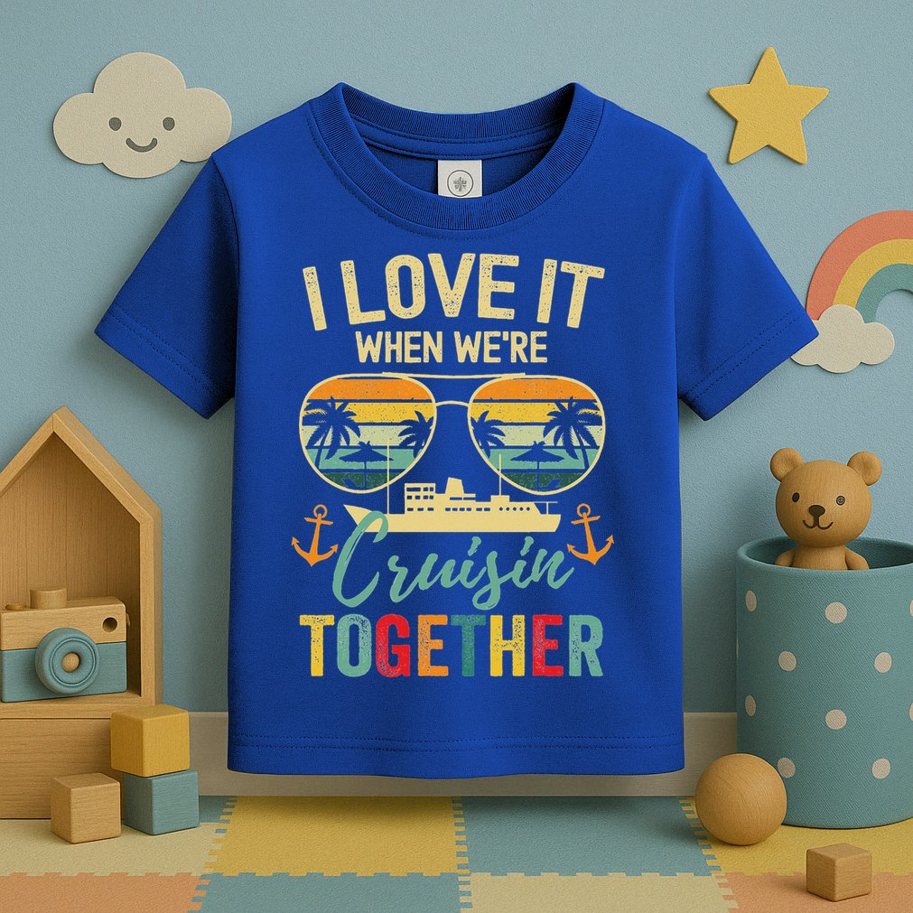 Cruise Squad 2025 Friends Family Couples Matching Toddler T-Shirt