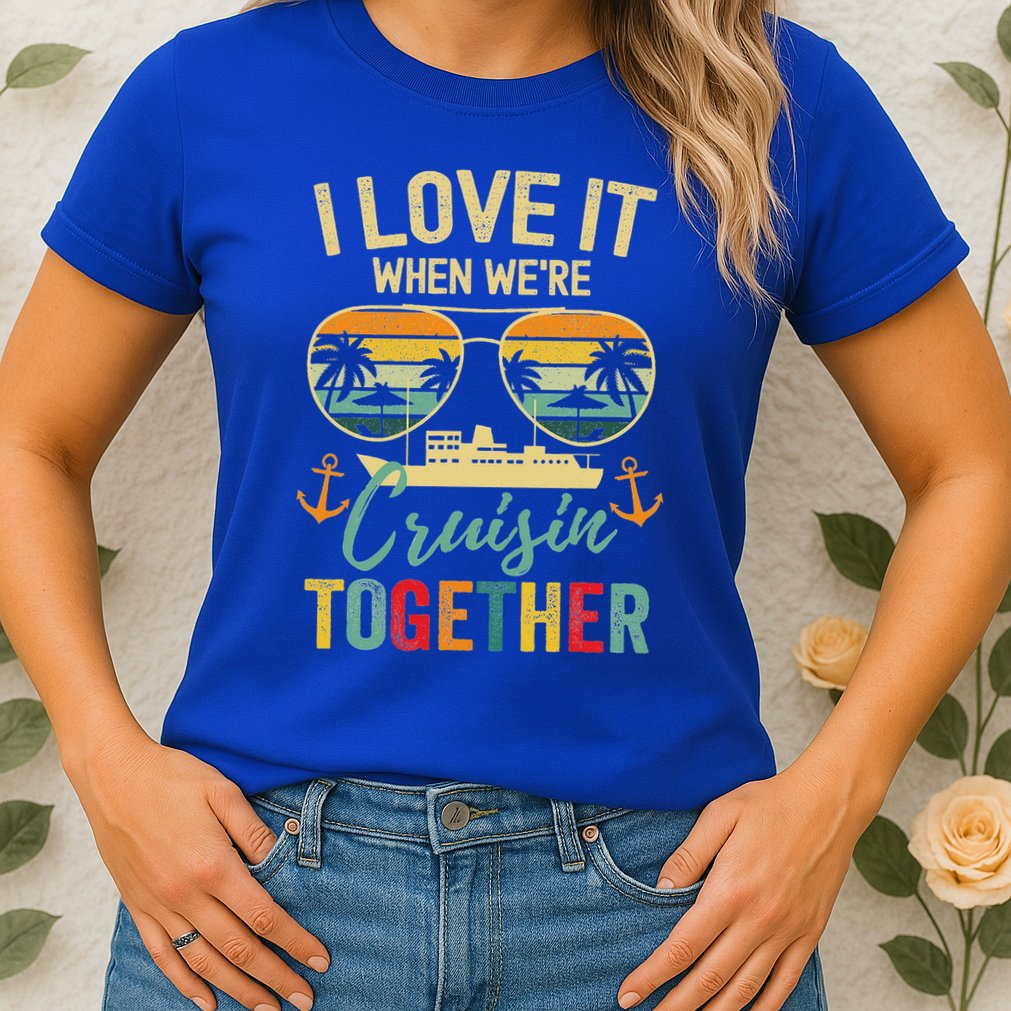 Cruise Squad 2025 Friends Family Couples Matching Womens T-Shirt