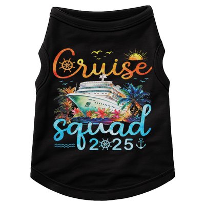Cruise Squad 2025 Family Group Matching Cruising Vacation Doggie Tank