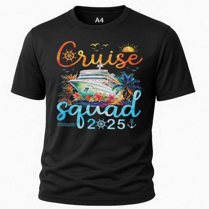 Cruise Squad 2025 Family Group Matching Cruising Vacation Cooling Performance Crew T-Shirt