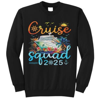 Cruise Squad 2025 Family Group Matching Cruising Vacation Sweatshirt