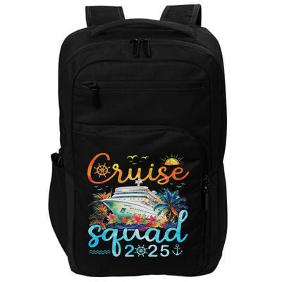 Cruise Squad 2025 Family Group Matching Cruising Vacation Impact Tech Backpack