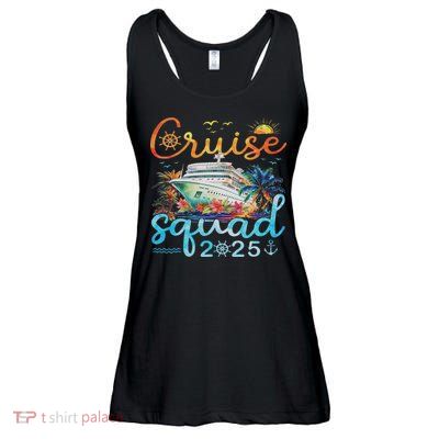 Cruise Squad 2025 Family Group Matching Cruising Vacation Ladies Essential Flowy Tank