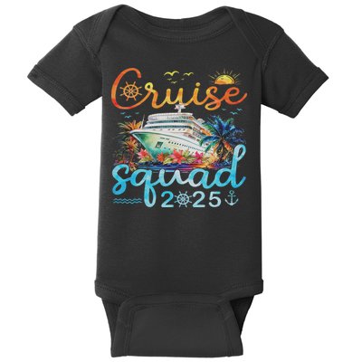 Cruise Squad 2025 Family Group Matching Cruising Vacation Baby Bodysuit