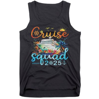 Cruise Squad 2025 Family Group Matching Cruising Vacation Tank Top